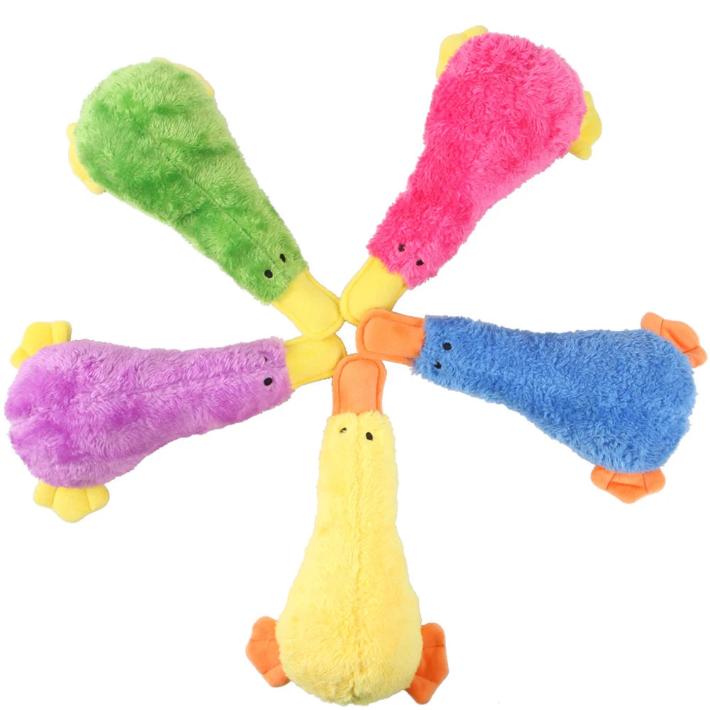 Jouet canard en peluche