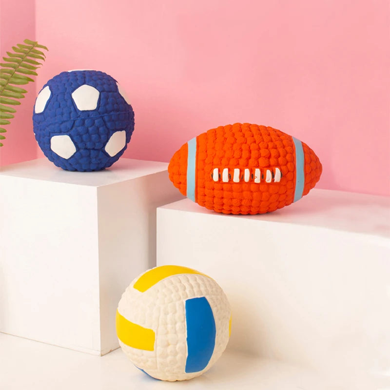 Jouet couineur en forme de ballons