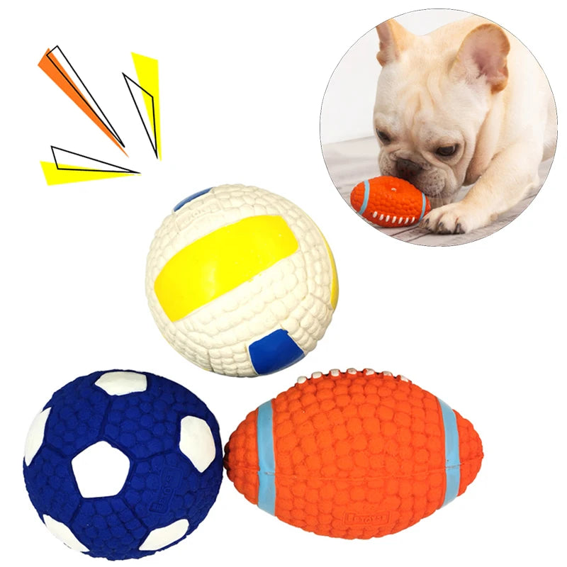 Jouet couineur en forme de ballons