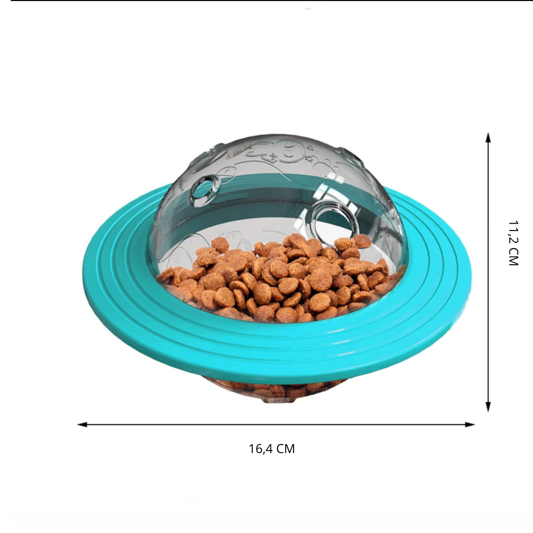 Distributeurs de friandises interactif en forme de planète