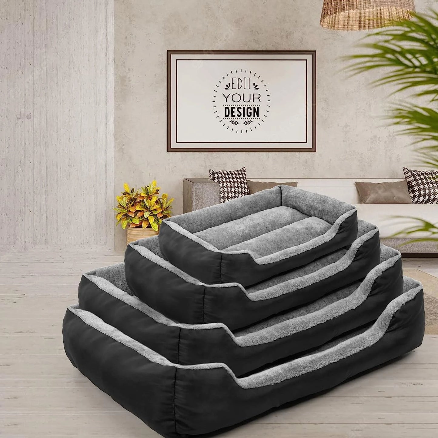 Grand lit pour chien