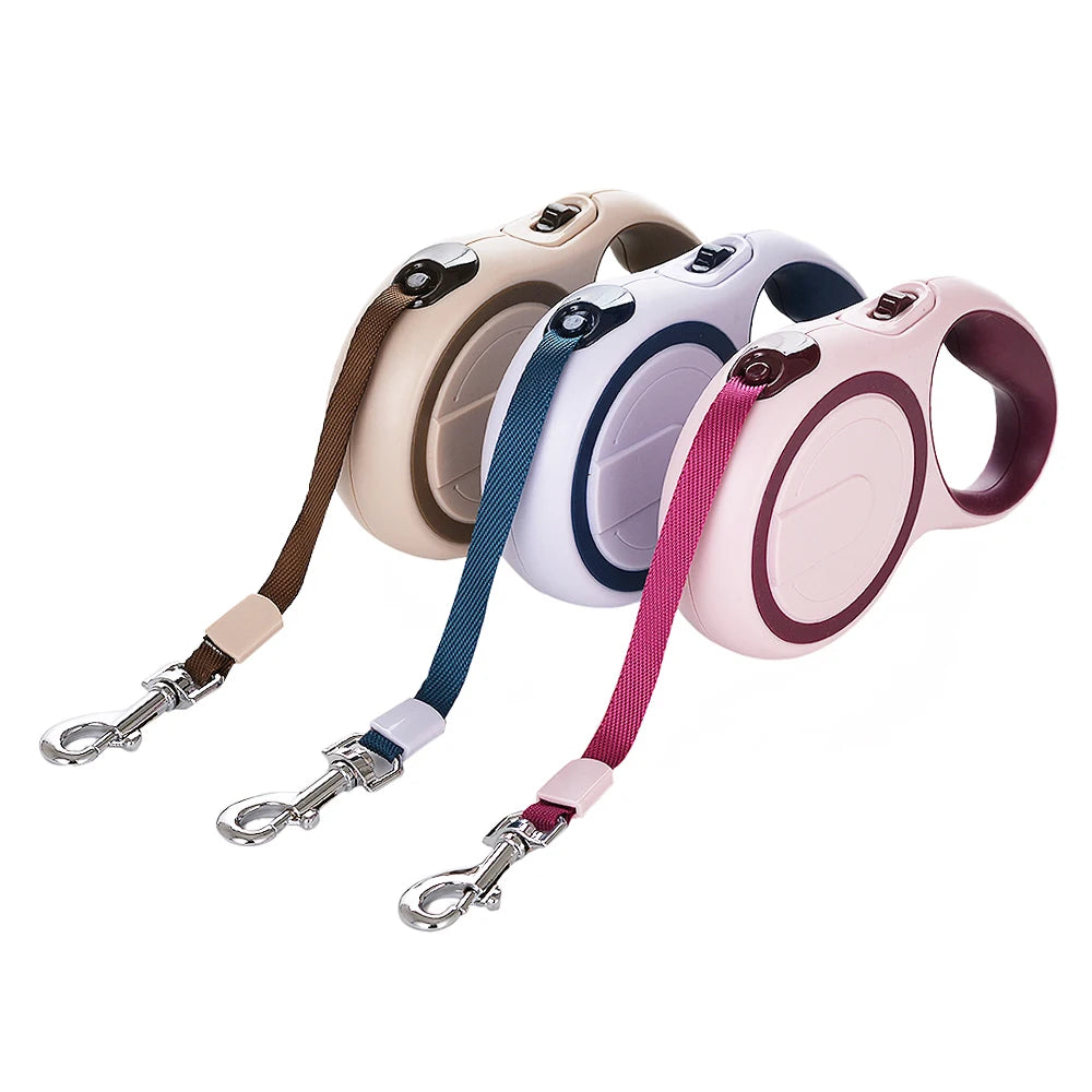 Laisse pour chien rétractable