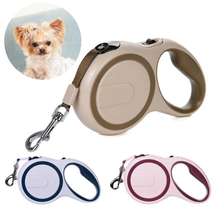 Laisse pour chien rétractable